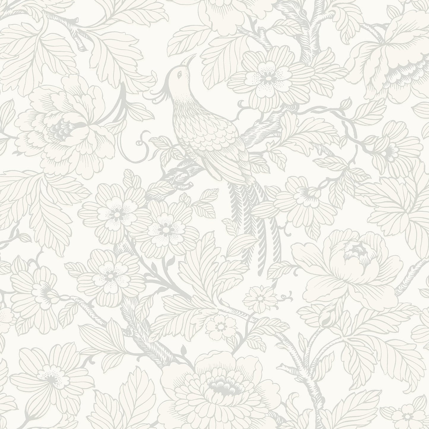 Search 2927-80400 Newport Beaufort Dove Peony Chinoiserie Dove A-Street Prints Wallpaper