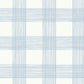 Order 2927-80912 Newport Scarborough Light Blue Striated Plaid Light Blue A-Street Prints Wallpaper