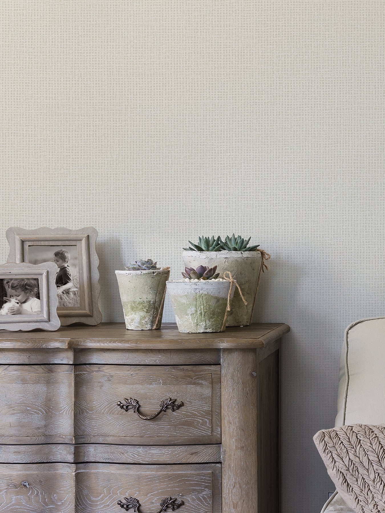 Purchase 2927-81005 Newport Marblehead Bone Crosshatched Grasscloth Bone A-Street Prints Wallpaper