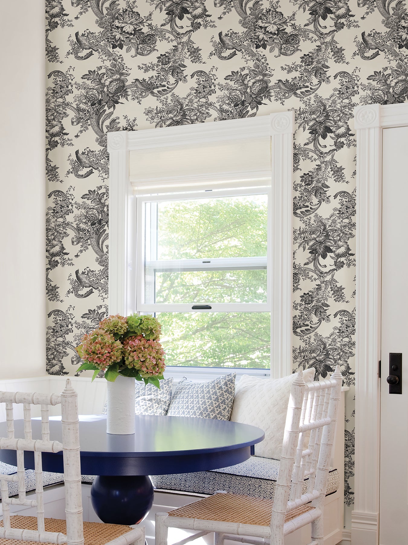 Looking for 2927-81600 Newport Carmel Black Baroque Florals Black A-Street Prints Wallpaper