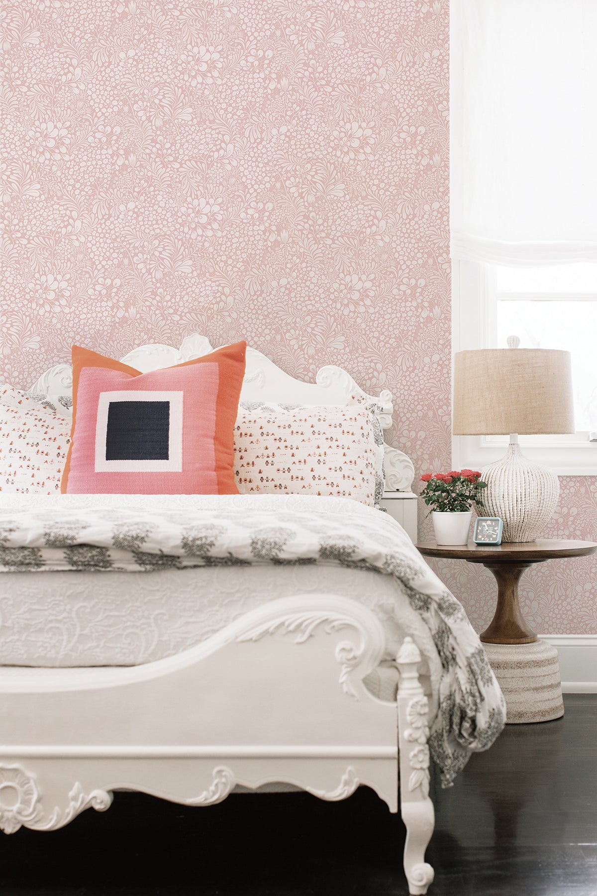Order 2932-65134 Lina Siv Pink Botanical Pink A-Street Prints Wallpaper