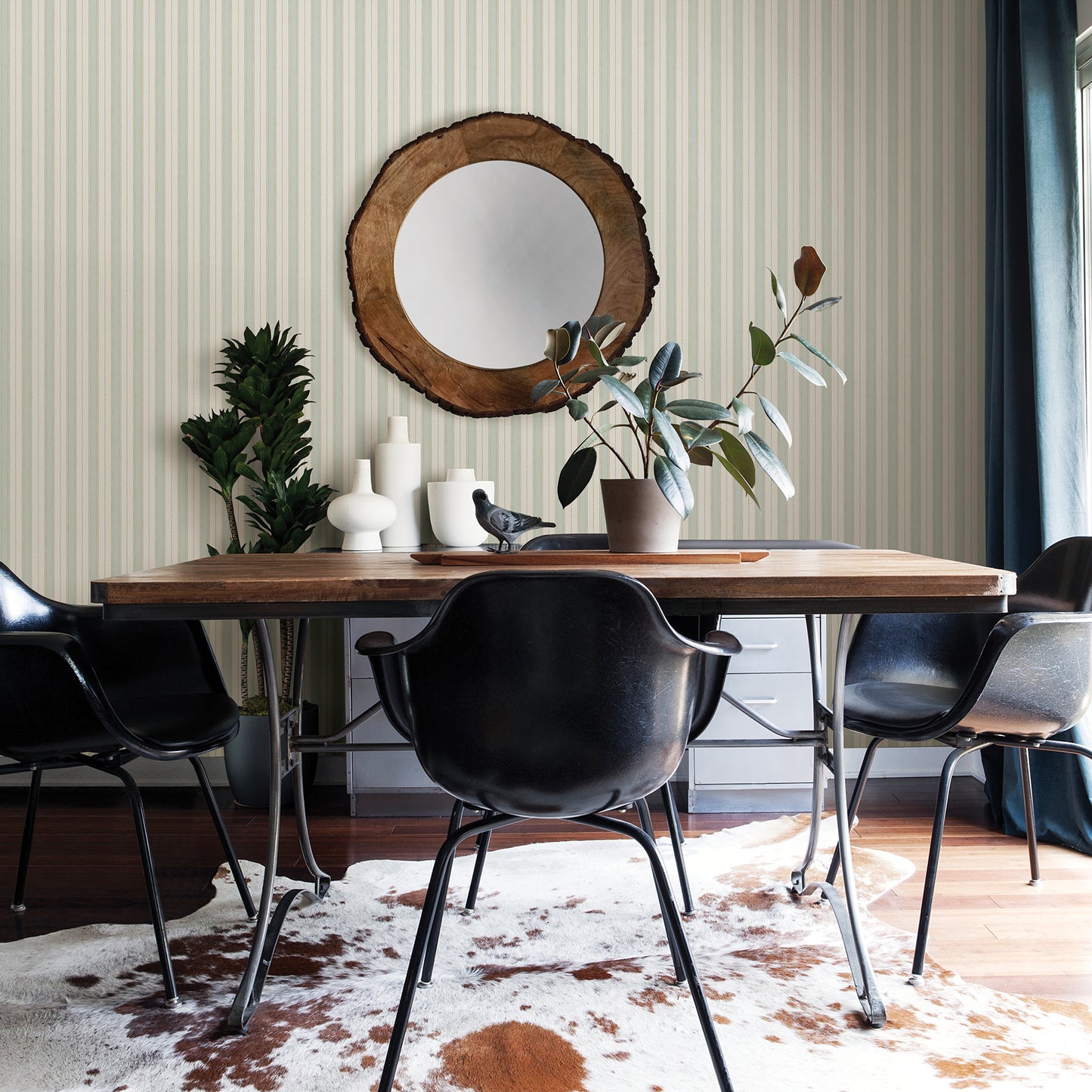 Save on 2948-27007 Spring Symphony Sage Stripe Sage A-Street Prints Wallpaper