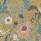 Find 2948-33002 Spring Anemone Mustard Floral Mustard A-Street Prints Wallpaper