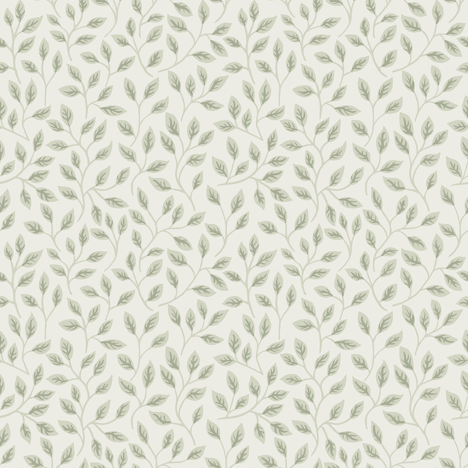 A-Street Prints Posey Green Vines Wallpaper