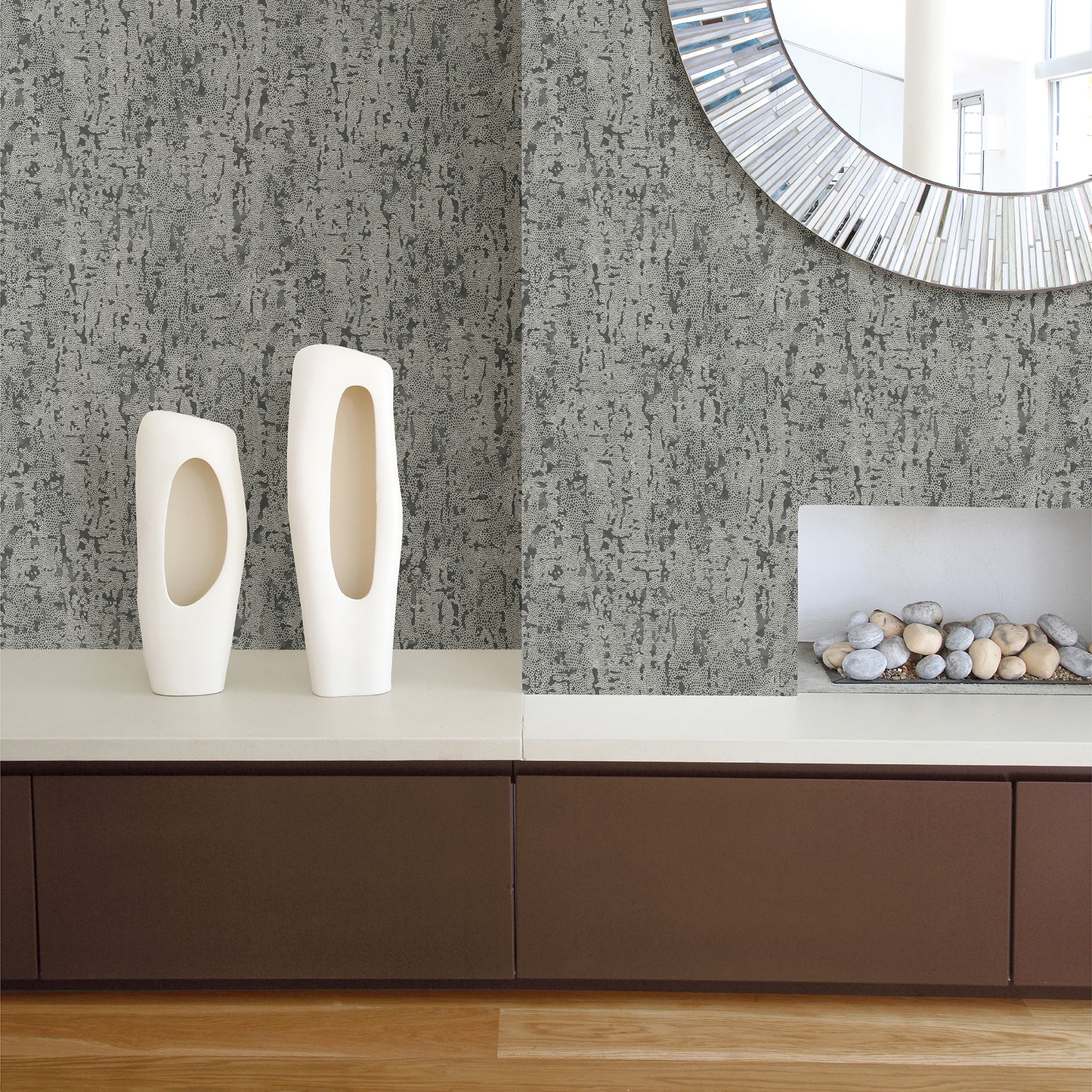 Search 2949-60200 Imprint Malawi Dark Brown Leather Texture Brown A-Street Prints Wallpaper