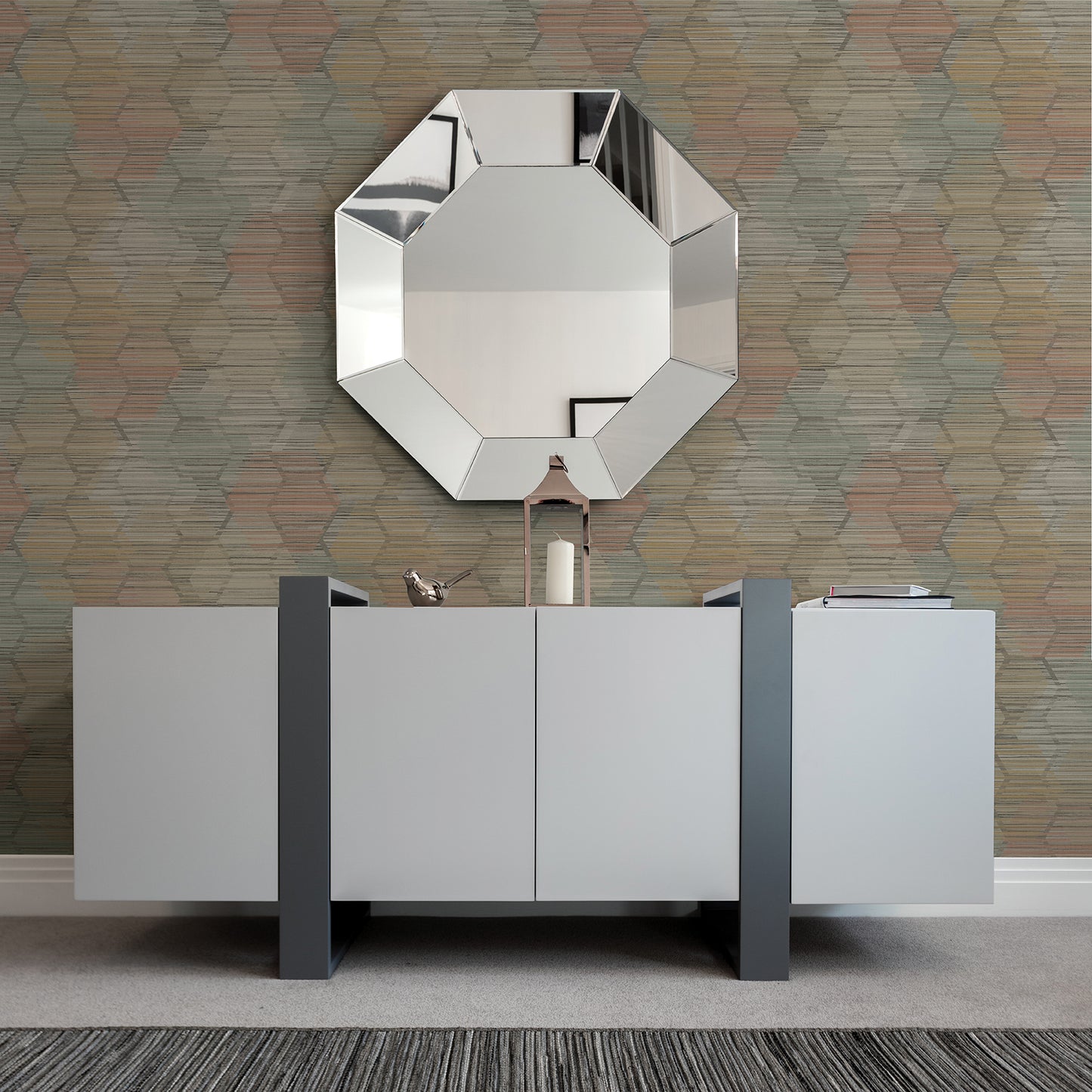 Purchase 2949-60515 Imprint Jabari Brown Geometric Faux Grasscloth Brown A-Street Prints Wallpaper