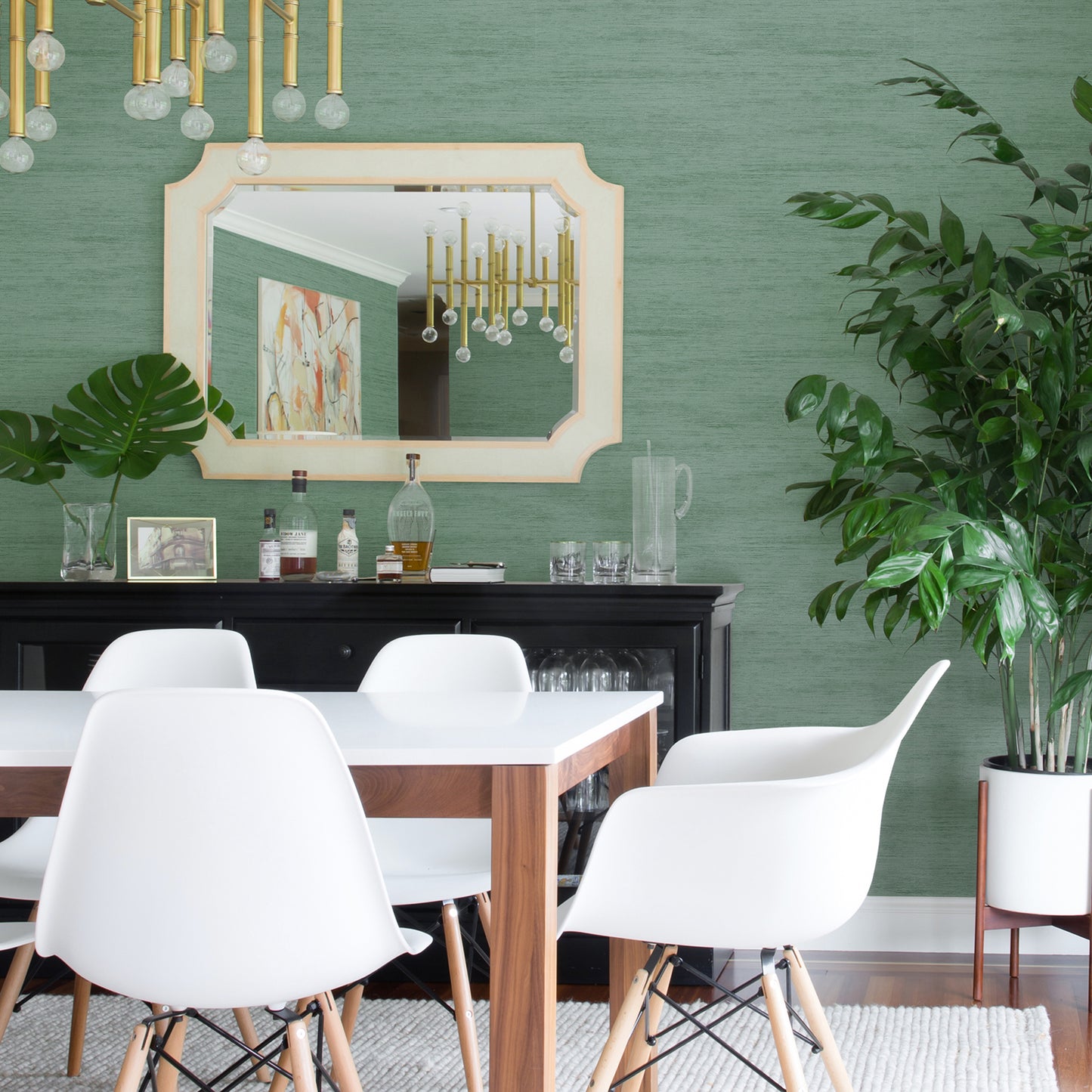 Search 2971-86333 Dimensions Lindsay Teal Chenille Teal A-Street Prints Wallpaper