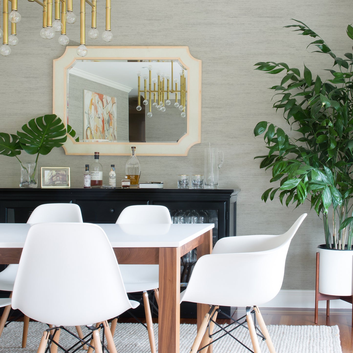 Purchase 2971-86335 Dimensions Lindsay Light Grey Chenille Light Grey A-Street Prints Wallpaper