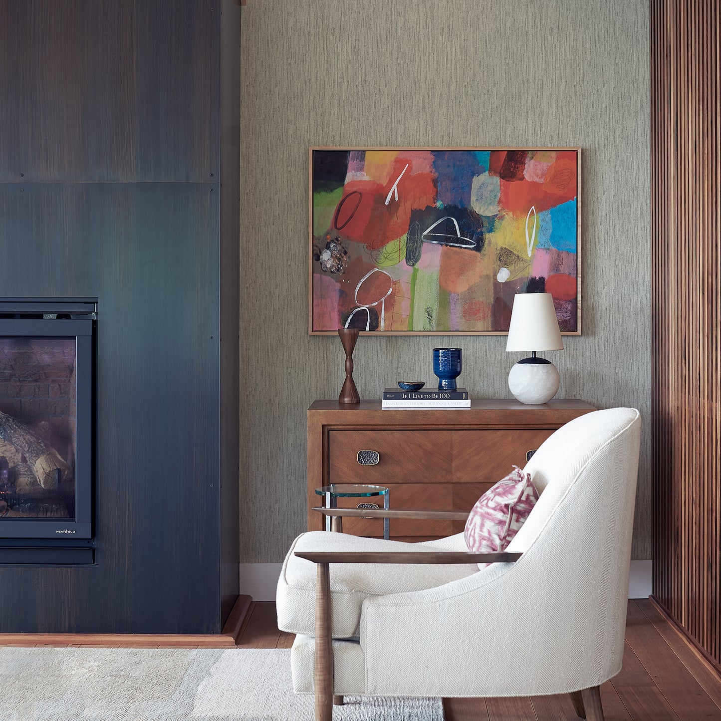 Acquire 2971-86338 Dimensions Terence Grey Pinstripe Texture Grey A-Street Prints Wallpaper