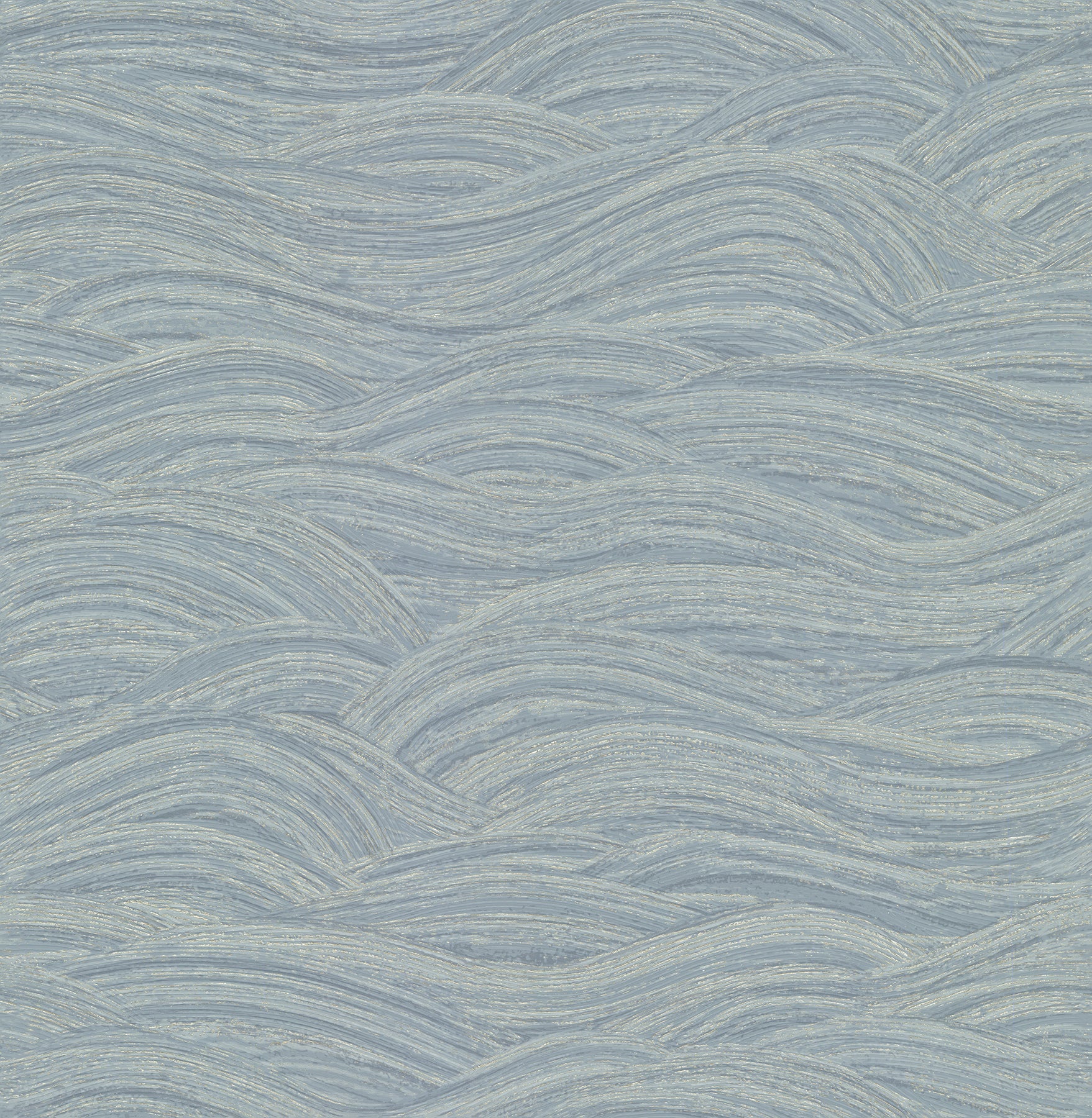 Select 2971-86365 Dimensions Leith Blue Zen Waves Blue A-Street Prints Wallpaper
