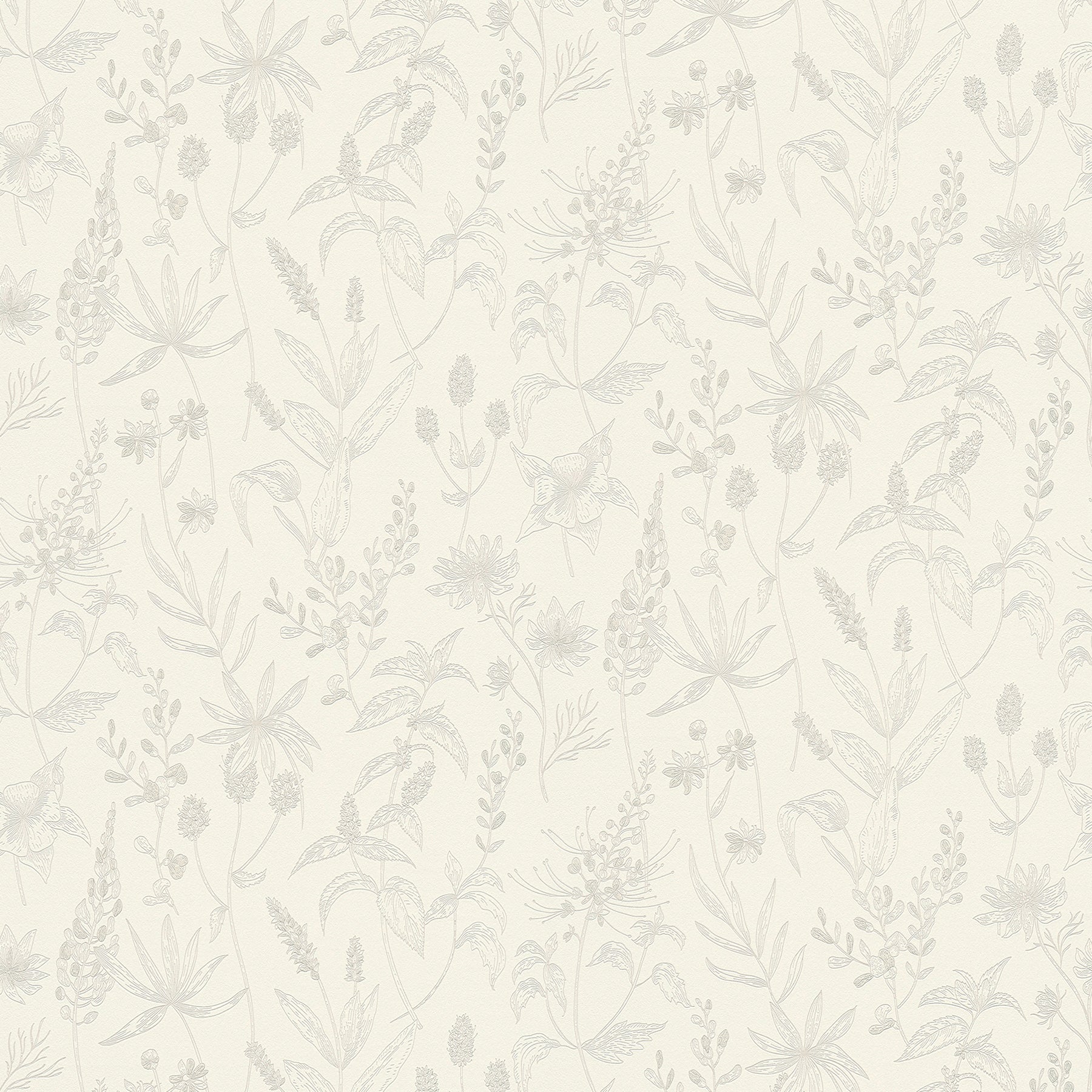 Search 2979-37363-1 Bali Nami White Floral White by Advantage Wallpaper