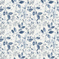 Search 3122-11102 Flora & Fauna Tinker Navy Woodland Botanical Blue by Chesapeake Wallpaper