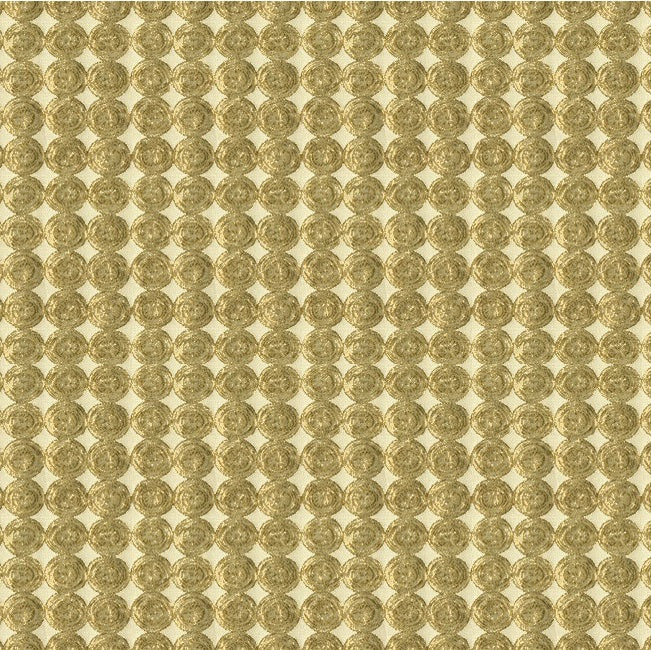 Find 33557.4.0 Rare Coin White Gold Metallic Ivory Kravet Couture Fabric