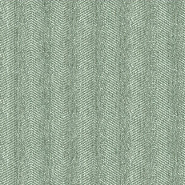 Save Kravet Smart Fabric - Light Blue Herringbone/Tweed Upholstery Fabric