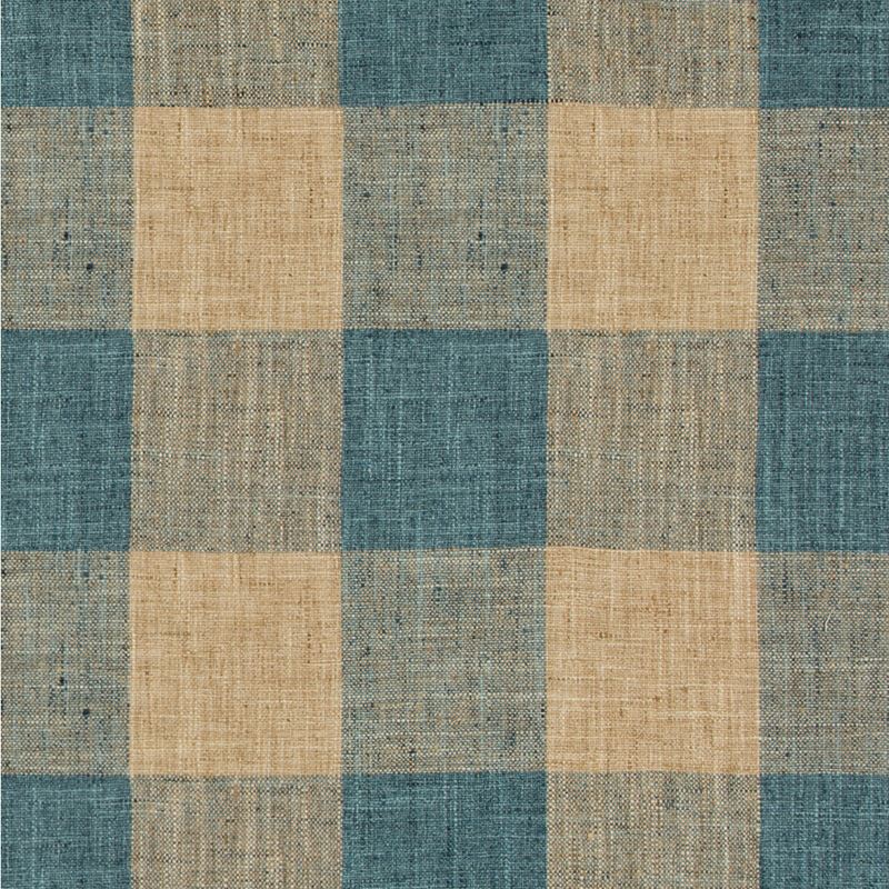 Shop 34090.1635.0 Check/Houndstooth Teal Kravet Basics Fabric