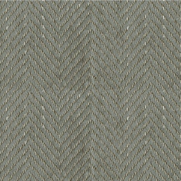 Select Kravet Smart Fabric - Light Blue Herringbone/Tweed Upholstery Fabric