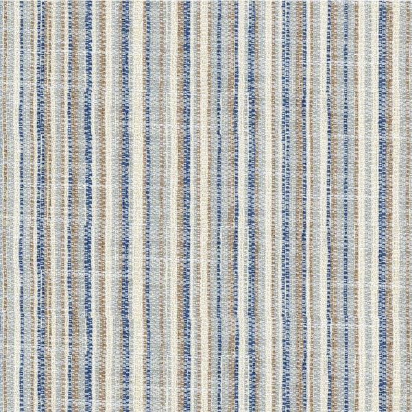 Shop Kravet Smart Fabric - Blue Stripes Upholstery Fabric