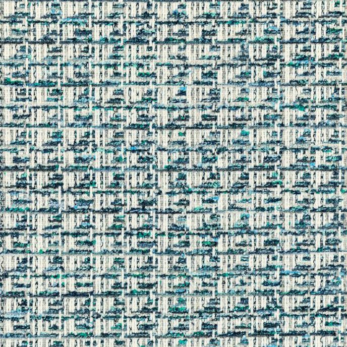 Looking 34909.355 Tweed Jacket Peacock Plaid Check Kravet Couture Fabric