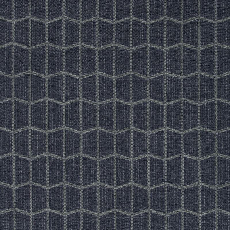 Shop Kravet Smart Fabric - Indigo Geometric Upholstery Fabric