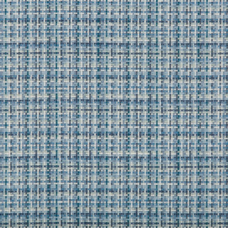Looking 35537.5.0 Checkerton Ink Check/Houndstooth White Kravet Basics Fabric