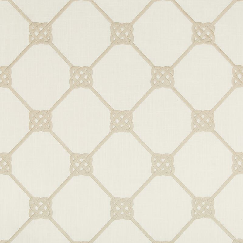 Purchase 35540.16.0 Knotbridge White Lattice Kravet Basics Fabric