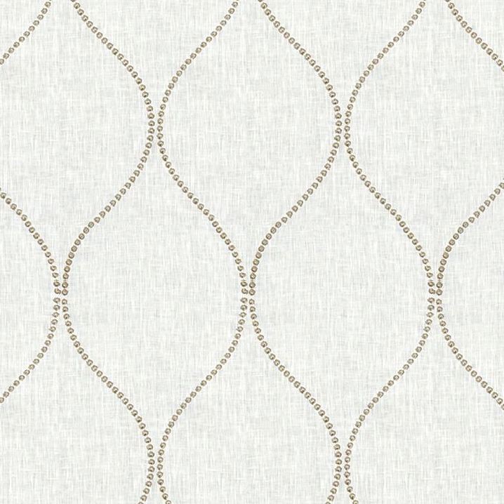 Looking 4004.11.0 Lattice/Scrollwork White Kravet Couture Fabric