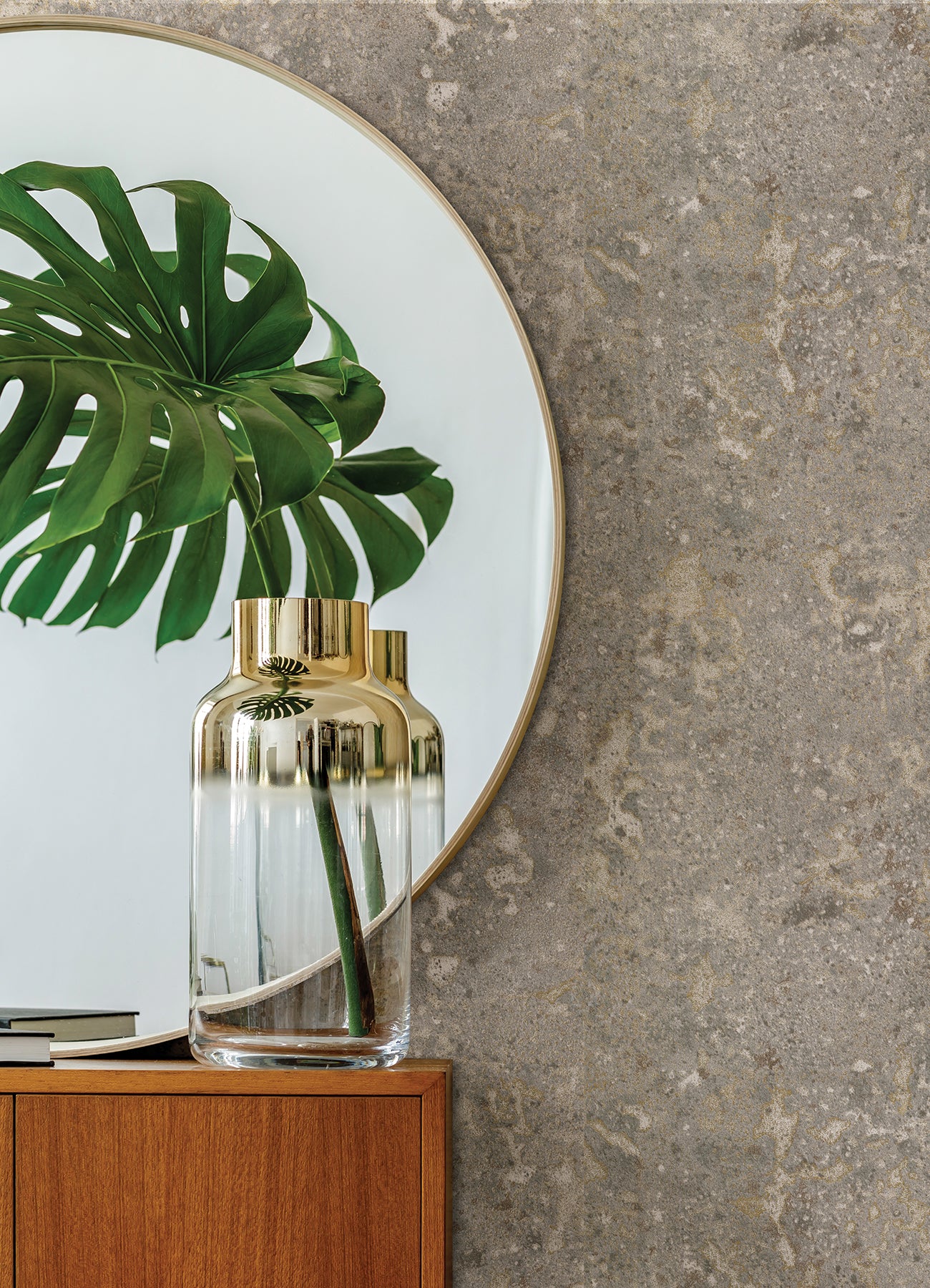 View 4019-86473 Lustre Kulta Bronze Cemented Bronze A-Street Prints Wallpaper