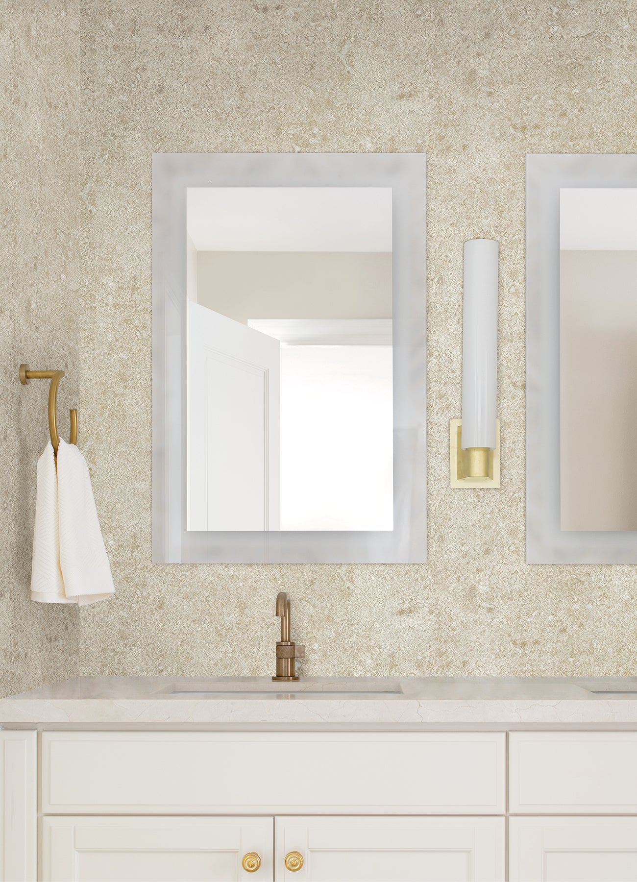 Looking for 4019-86495 Lustre Kulta Rose Gold Cemented Wallpaper Rose Gold A-Street Prints Wallpaper