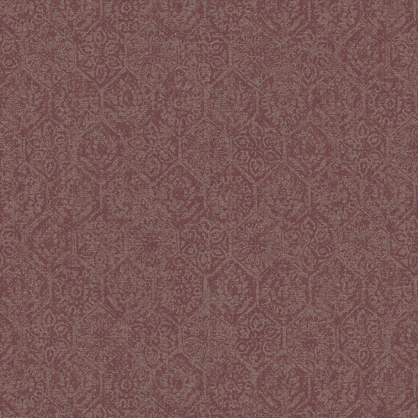 Buy 4044-38022-4 Cuba Edsel Maroon Geometric Wallpaper Red by Advantage