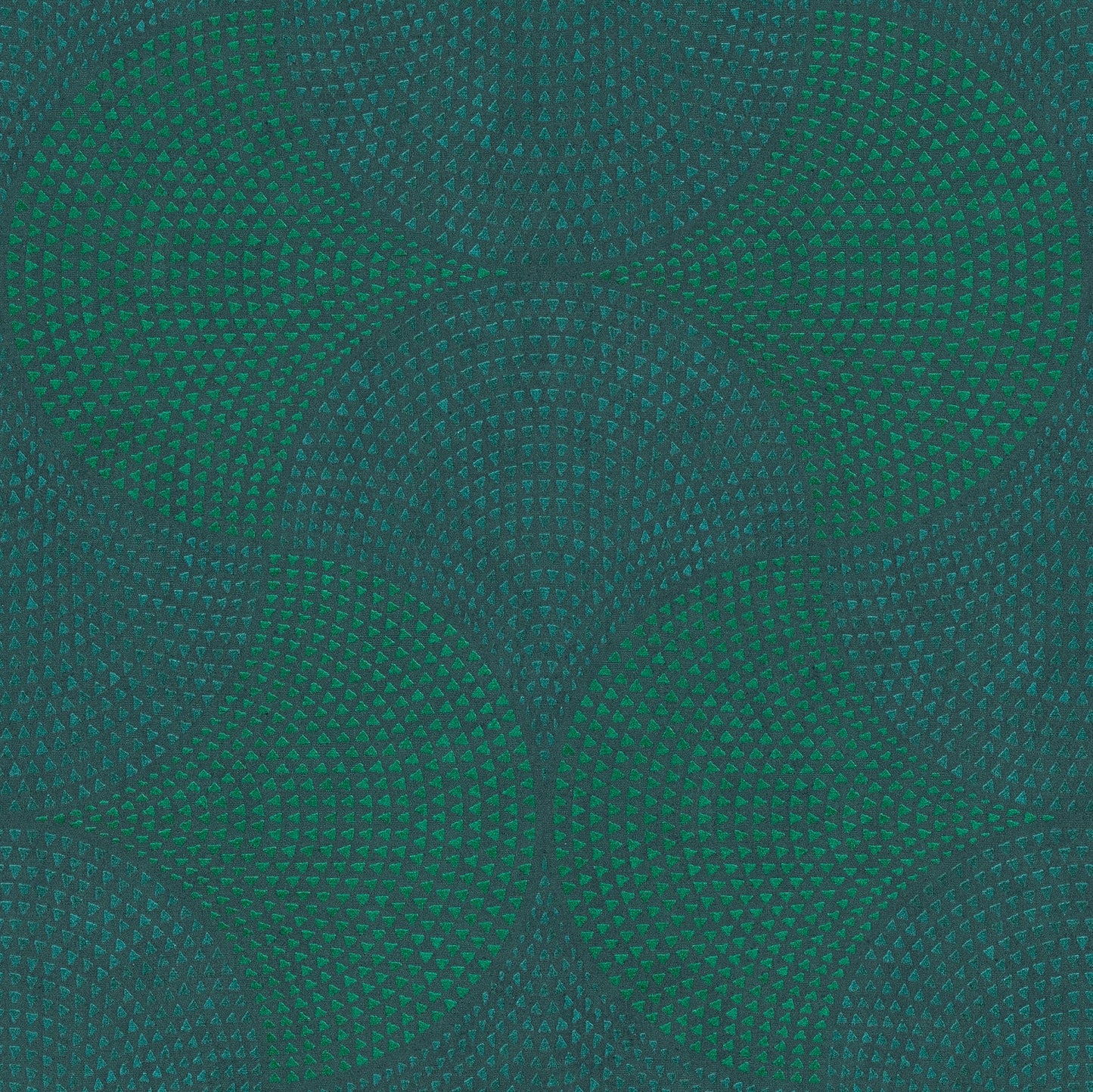 View 4044-38027-1 Cuba Bel Air Teal Fan Wallpaper Blue by Advantage