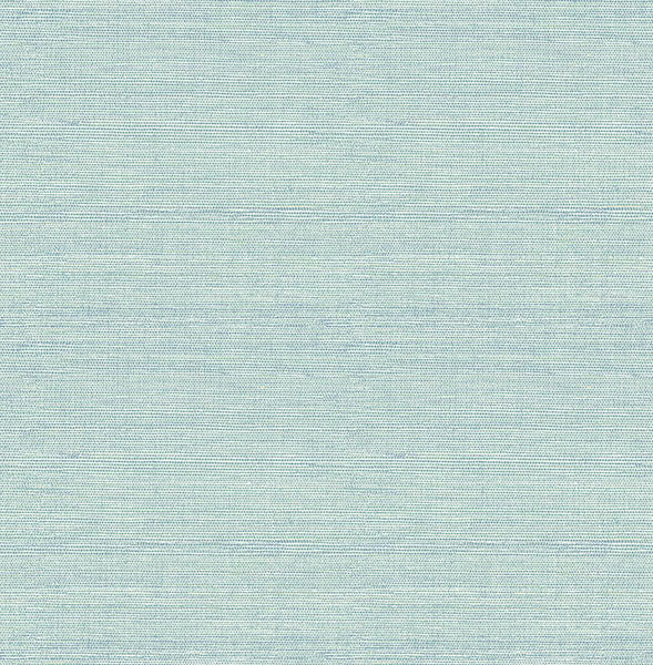 Purchase 4046-24282 A-Street Wallpaper, Agave Aqua Faux Grasscloth - Aura12
