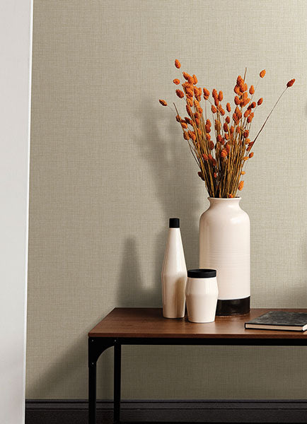 Purchase 4046-26499 A-Street Wallpaper, Lanister Cream Texture - Aura12