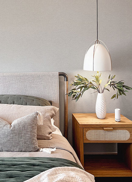 Purchase 4046-M1694 A-Street Wallpaper, Glen Light Grey Texture - Aura12