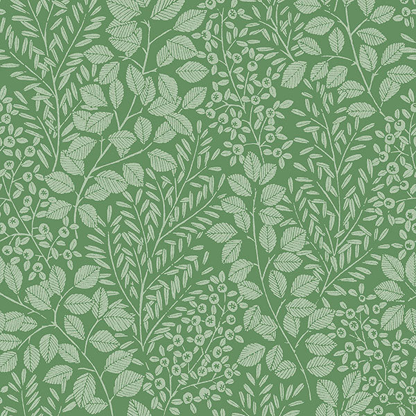 4066-26515 Hannah Elin Green Berry Botanical Wallpaper by A-Street Prints Wallpaper,4066-26515 Hannah Elin Green Berry Botanical Wallpaper by A-Street Prints Wallpaper2