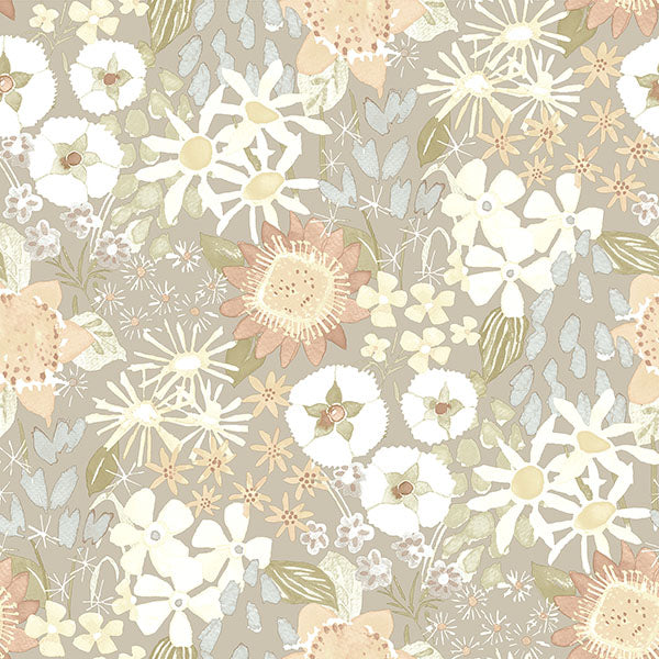 Purchase sample of 4066-26523 Hannah, Karina Pastel Wildflower Garden Pastel by A-Street Prints Wallpaper