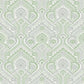 Purchase 4074-26614 A-Street Wallpaper, Fernback Green Ornate Botanical - Georgia