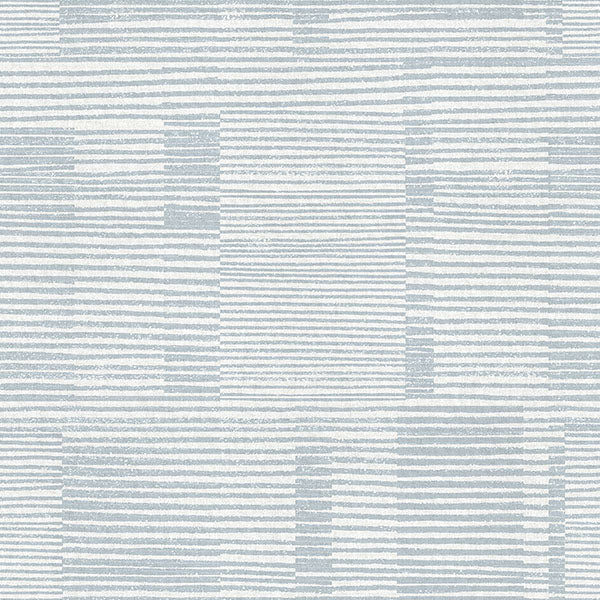 Purchase 4074-26616 A-Street Wallpaper, Callaway Light Blue Woven Stripes - Georgia