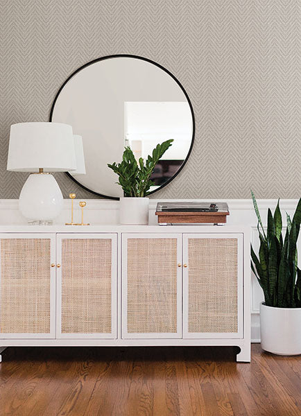 Purchase 4074-26648 A-Street Wallpaper, Glynn Lavender Chevron - Georgia12