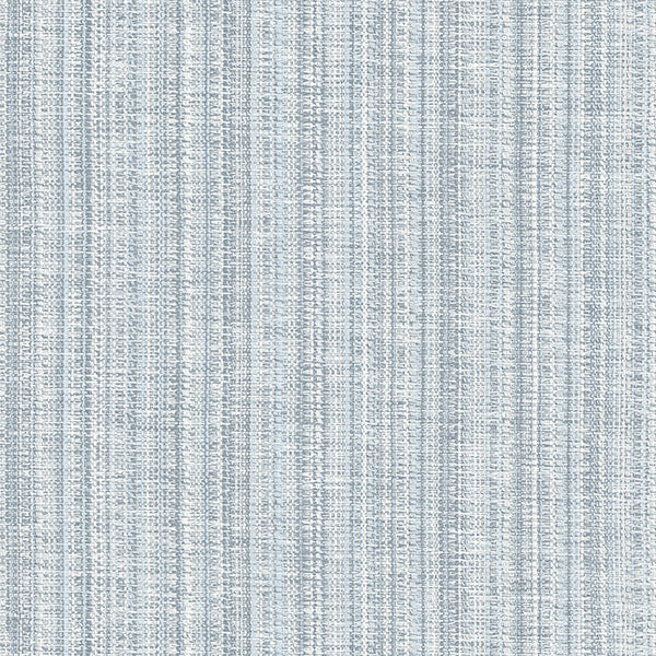 Purchase 4074-26656 A-Street Wallpaper, Simon Blue Woven Texture - Georgia