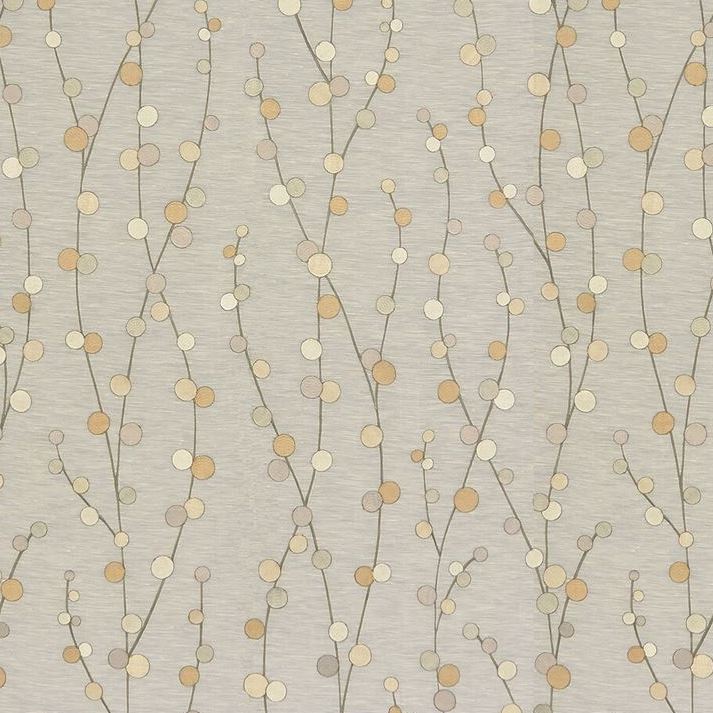 Acquire 4079.11.0 Sheer Pops Pebble Botanical/Foliage Grey Kravet Couture Fabric