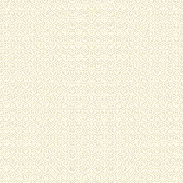 Purchase sample of 4080-15913 Ingrid, Athena Cream Scalloped Botanical Cream by A-Street Prints Wallpaper