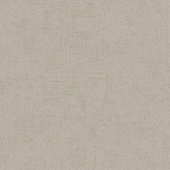 View 4082-381976 Titanium Steno Taupe Plaster Wallpaper Taupe by Advantage
