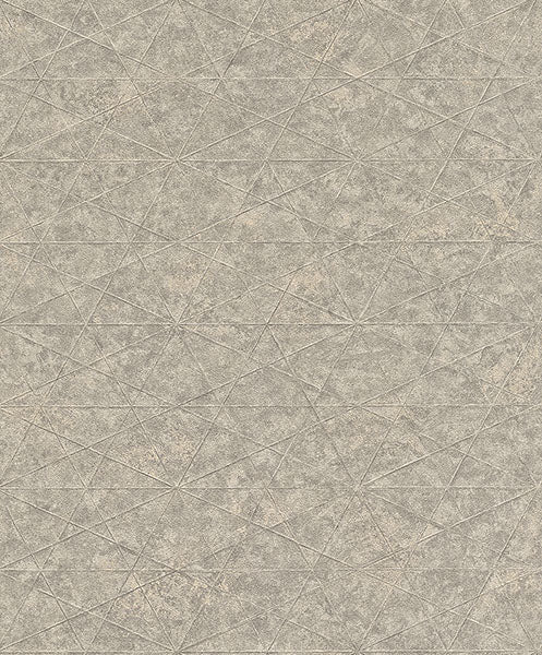 Purchase 4096-554342 Advantage Wallpaper, Seth Grey Triangle - Concrete
