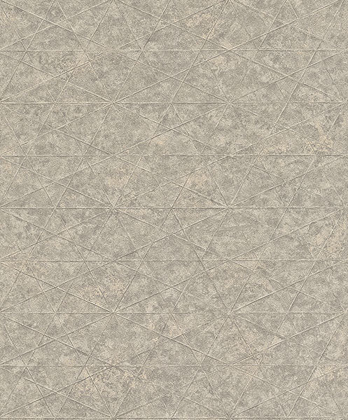 Purchase 4096-554342 Advantage Wallpaper, Seth Grey Triangle - Concrete