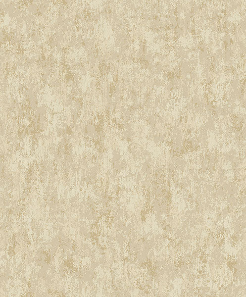 Purchase 4105-86659 A-Street Wallpaper, Haliya Champagne Metallic Plaster - Lumina