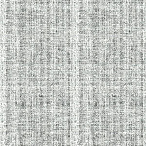 Purchase 4120-26835 A-Street Wallpaper, Kantera Turquoise Fabric Texture - Middleton