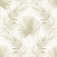 Purchase 4121-26913 A-Street Wallpaper, Calla Taupe Painted Palm Wallpaper - Mylos