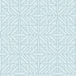 Purchase 4121-26932 A-Street Wallpaper, Hesper Sky Blue Geometric Wallpaper - Mylos