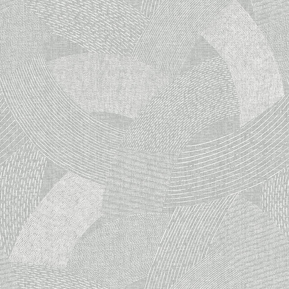 Purchase 4121-26936 A-Street Wallpaper, Tania Grey Woven Abstract Wallpaper - Mylos
