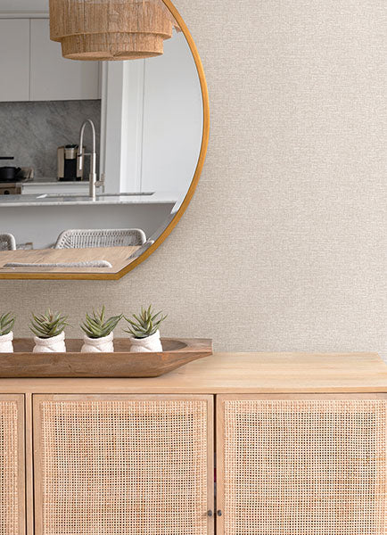 Purchase 4121-26939 A-Street Wallpaper, Minerva Blush Texture Geometric Wallpaper - Mylos12